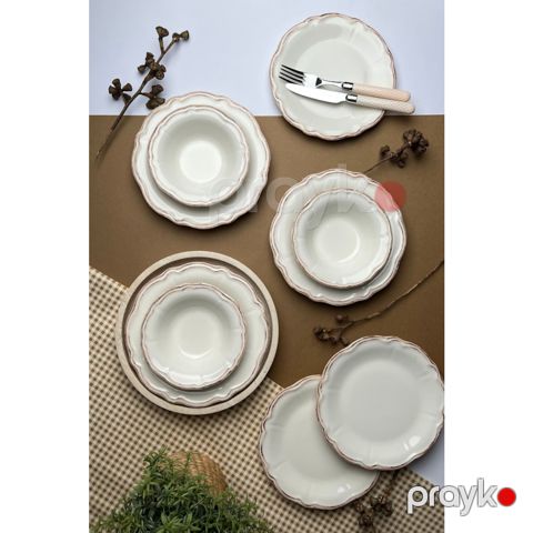 Serviz dəsti Tabak Evi Stoneware Antik 24 parça FLY24YKPRS962 — Bakı