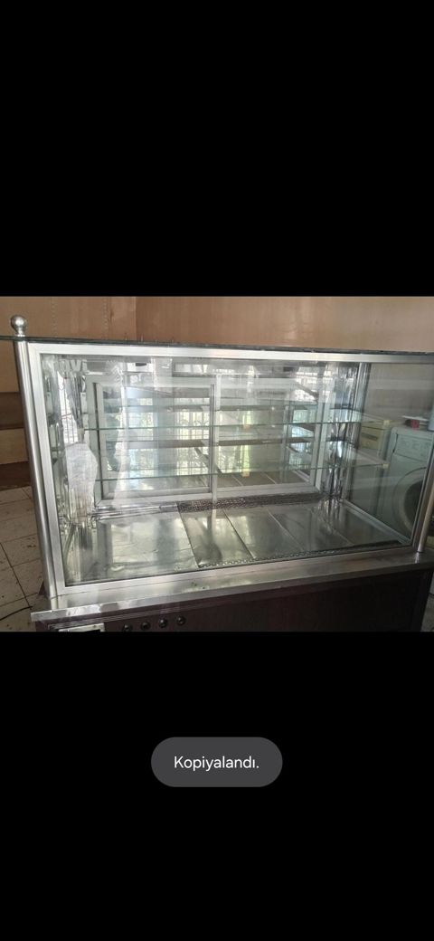 RR Şirniyyat uçun vitrin soyuducu Qiymet 600 azn 150 sm uzunu — Mehdiabad