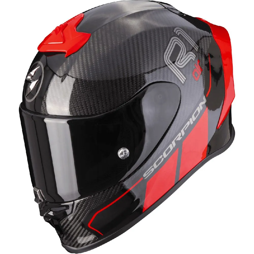 Dəbilqə scorpıon helmet EXO-R1 evo carbon corpus red XL — Bakı