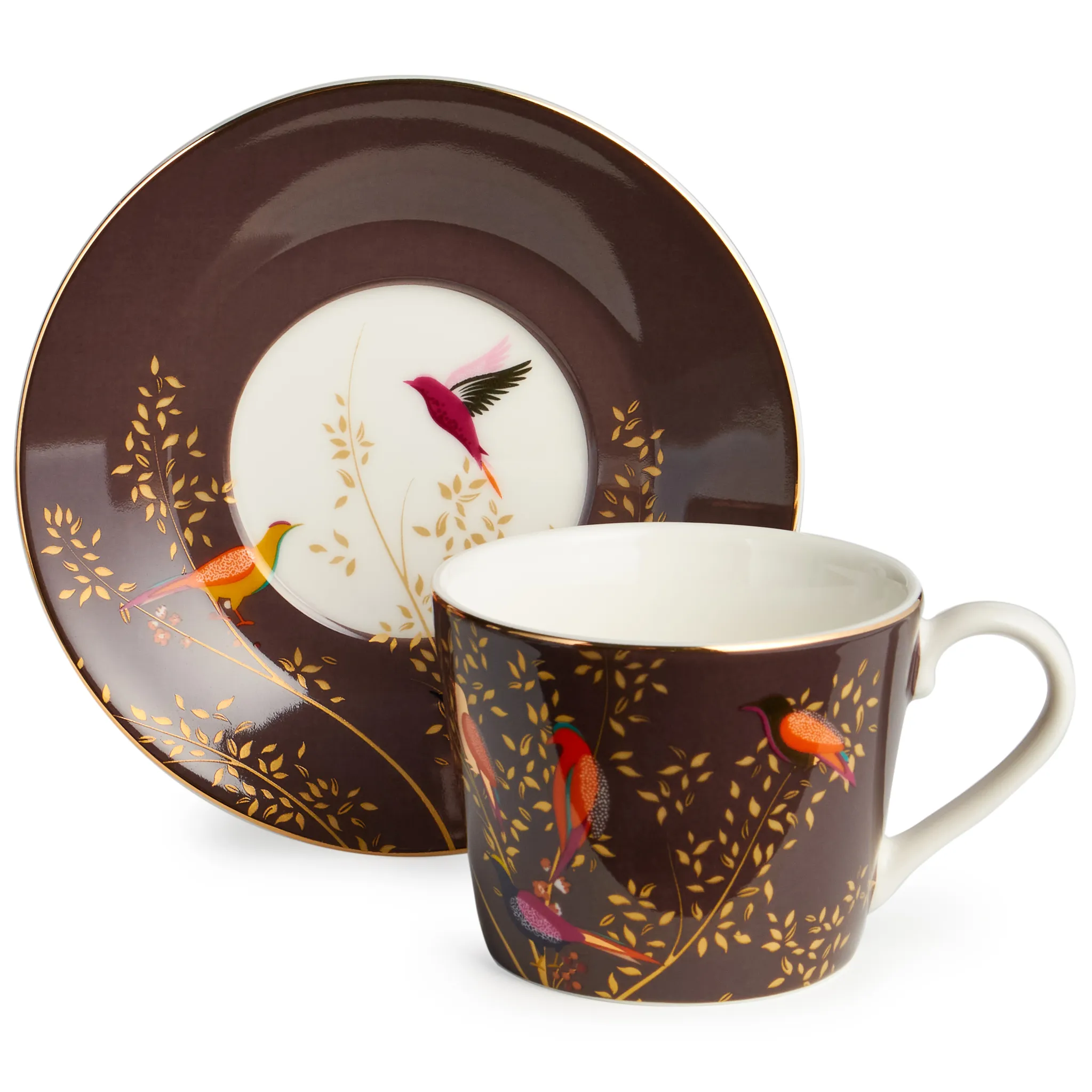 Çay dəsti Lefard Golden Birds, farfor, 1 nəfərlik 2 parça, 220 ml (419-128) — Dining tableware