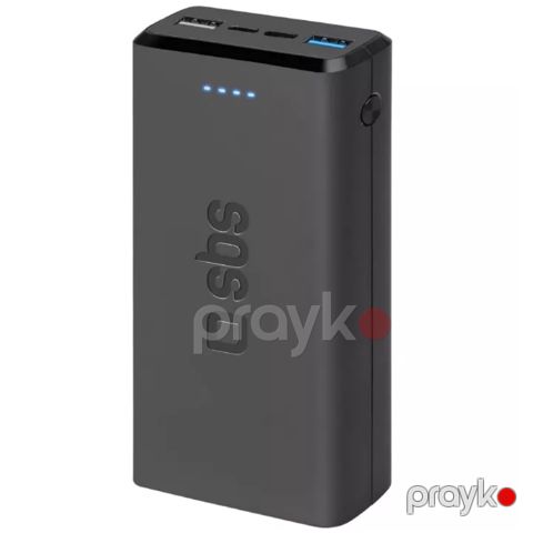Power Bank SBS 20000 mAh Black TTBB20000FASTK — Bakı