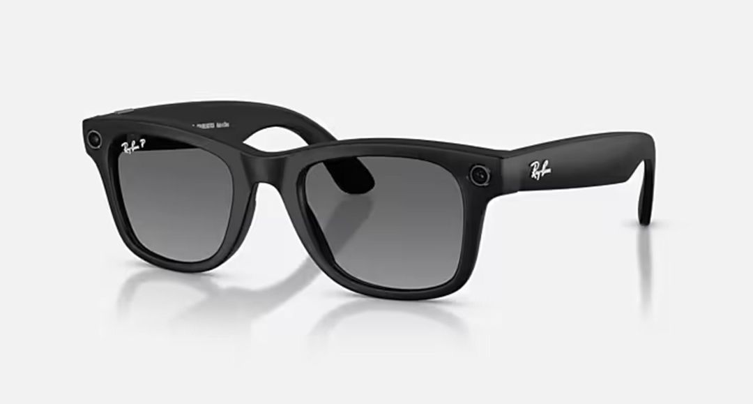 Ray-Ban Meta Wayfarer Gen 2 – Matte Black / Graphite Polarized — Elektronika, Bakı (2)
