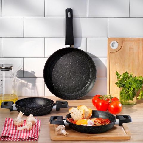 Tava dəsti Schafer Black Stone 3 parça 8699131860588 — Bakı