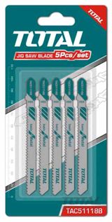 Lobzik Mişari Total Tac51118B/5 Pcs — Accessories, spare parts, and consumables