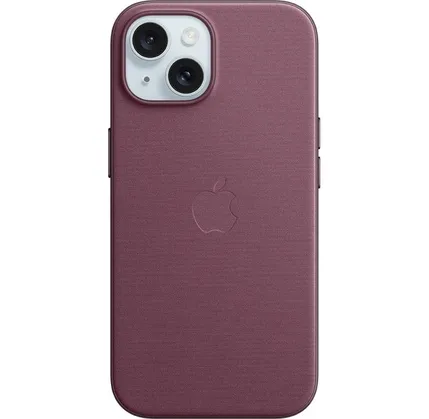 Çexol Apple iPhone 15 FineWoven Case with MagSafe Mulberry (MT3E3ZM/A) — Bakı