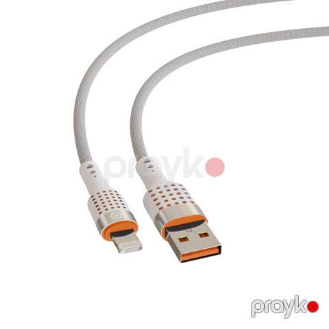 Naqil Euroacs USB Type-A to Lightning 1 m EU-Z115A White — Bakı