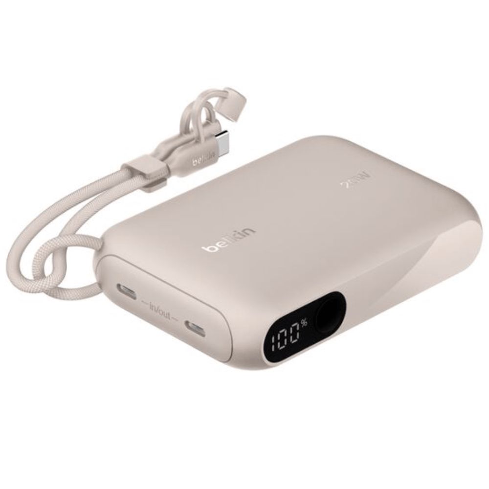 Power Bank Belkin 20W 10000 mAh BPB027HQSD Sand — Powerbank-lər, Bakı (2)
