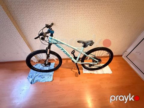 MTB velosiped – Topaz markalı, açıq mavi rəng - Yüngül alüminium