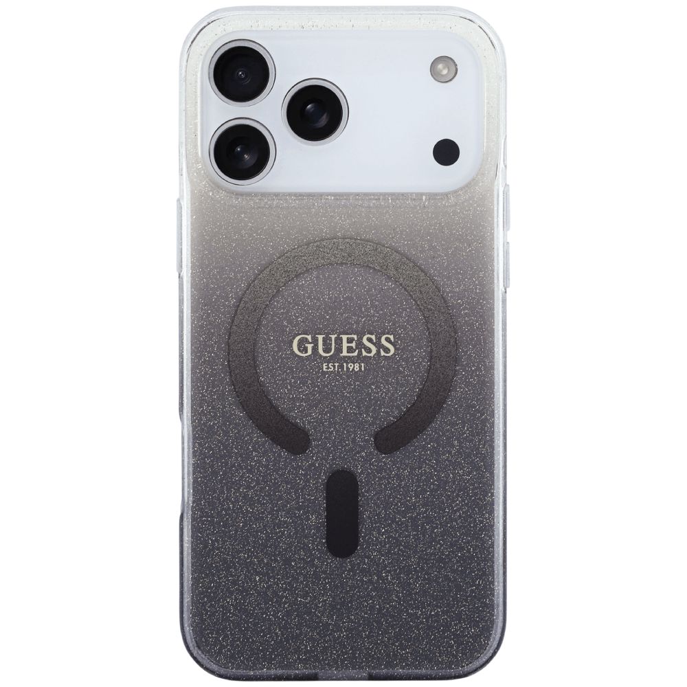 Qoruyucu örtük Guess iPhone 17 Pro Max GUHMP17XHGRCELK Black — Çexollər, Bakı (3)