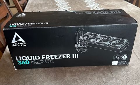 Arctic Liquid Freezer III 360 Black — Bakı
