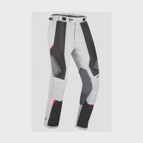 Şalvar berıng pants bakundu BTP801 grey/black/red (XL) — Motorcycle gear