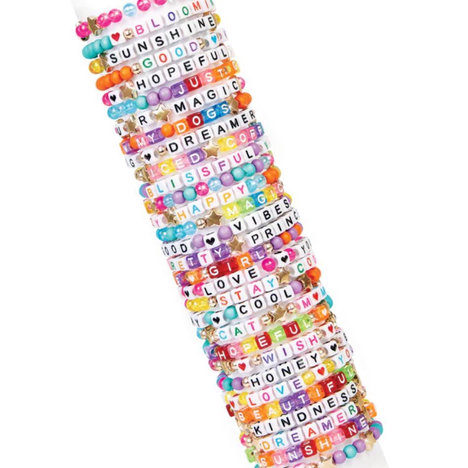 Yaradıcılıq dəsti Make it Real Say Yes Alphabet Bead Bracelet Kit 1742MR / 695929017422 — Mallar, Bakı (3)
