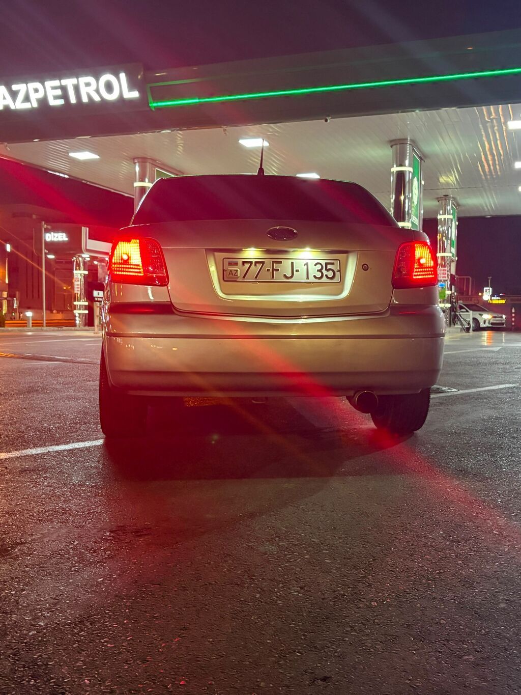 Kia Rio sedan – gümüş rəng, arxa ötürücülük işıqları LED görünüşlü — Avto, Bakı (10)