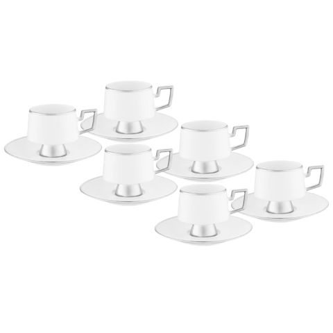 Qəhvə üçün fincan dəsti Jumbo Ellmore 6 parça 8682972146959 — Bakı