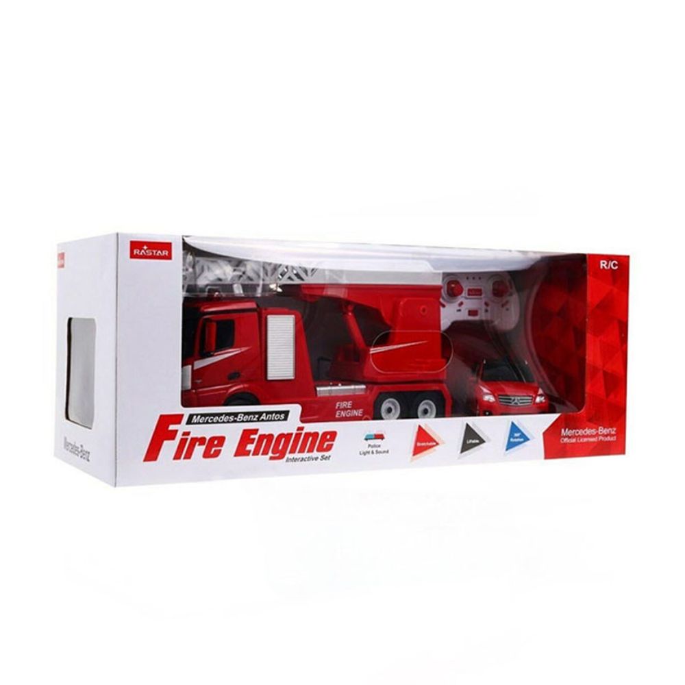 Oyuncaq avtomobil Rastar 1:24 Mercedes-Benz Antos Fire Engine & Rescue Car 2 in 1 6930751314887 — Oyuncaq nəqliyyatı, Bakı (3)