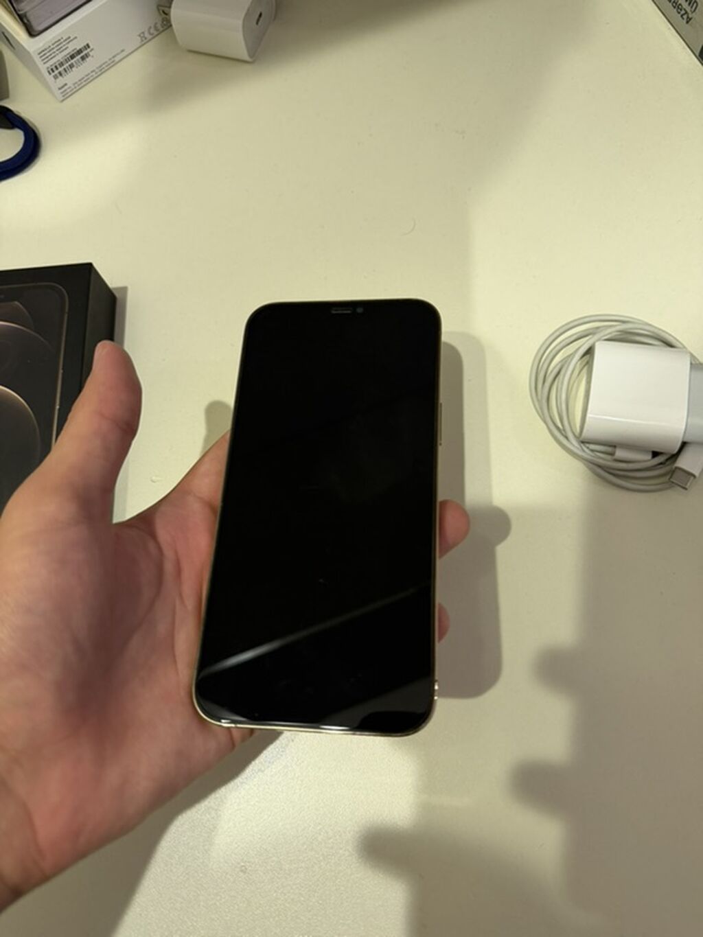 Apple iPhone 12 Pro, 256 GB, Gümüşü, Simsiz şarj — Apple iPhone, Bakı (3)