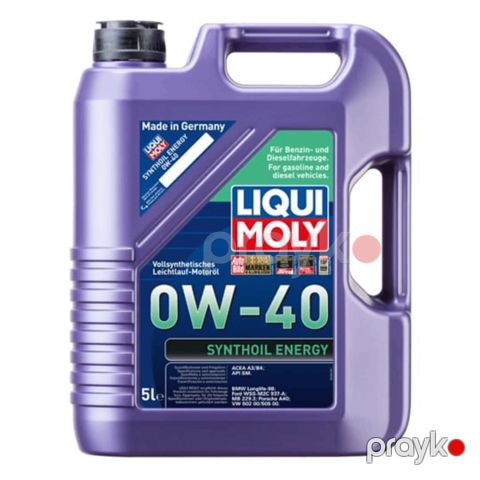 Mühərrik yağı Liqui Moly Synthoil Energy 0W-40 1923/1361 — Bakı