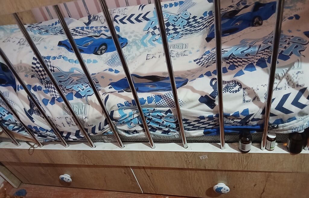 Təzə di bir ay işlənib özum de teze almışdım Uşaq beşiyi – taxta — Mebel, Masazır (3)