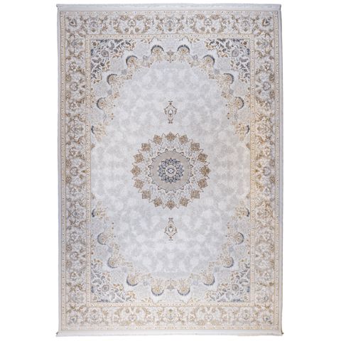 Xalça Mələklər Almas Silk 200×300 (A859A) Bej, Ağ — Bakı