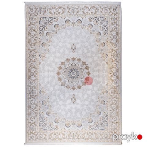 Xalça Mələklər Almas Silk 200×300 (A859A) Bej, Ağ