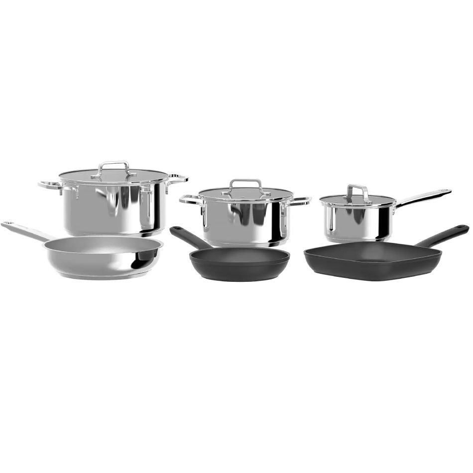 Qazan dəsti BergHOFF Helix 9 parça 1315089 — Bişirmə qabları, Bakı (2)