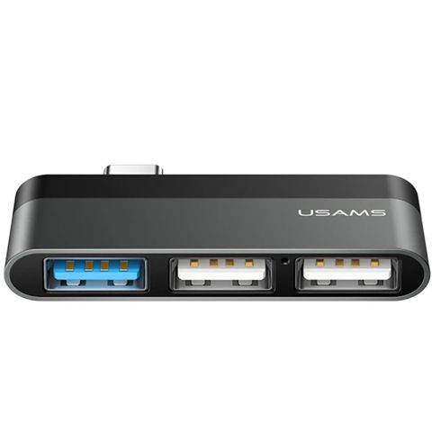 Hub Usams US-SJ461 / SJ461HUB01 Grey — Bakı