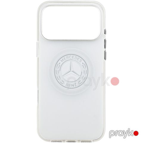 Qoruyucu örtük Mercedes iPhone 17 Pro Max W/MagSafe MEHMP17X25HTVILH White — Bakı
