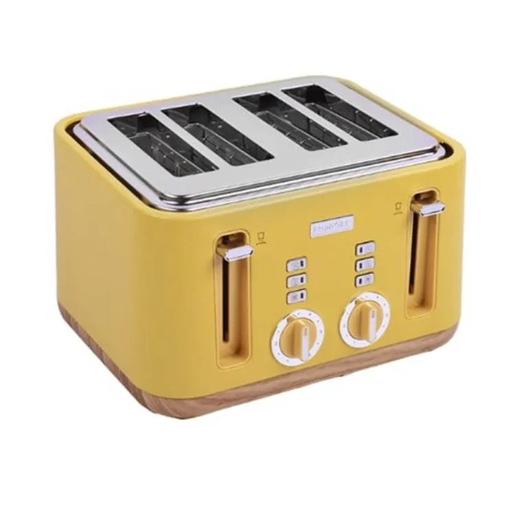 Toster BergHOFF Natural 4-lu Yellow (8698348036427) — Bakı