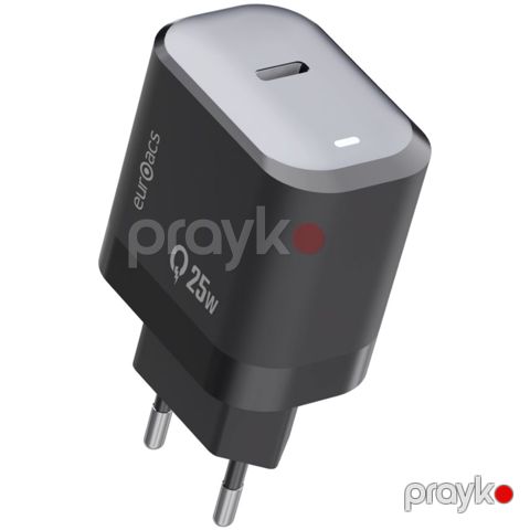 Adapter Euroacs EU-MQ711 PD 25W ACHRBA844322 Black — Bakı