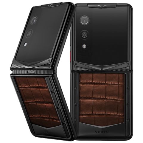 Vertu Quantum Flip Alligator 16 GB / 1 TB Amber Brown — Bakı