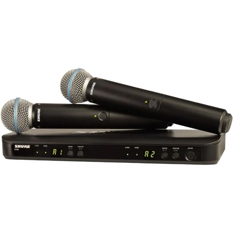 Mikrofon Shure BLX288E/PG58-K14 — Bakı