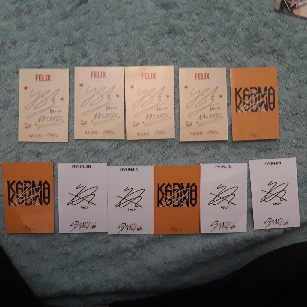 Stray Kids foto kartları və imza kartları dəsti - Mövzu: Stray Kids — İdman, hobi, istirahət, Bakı (2)