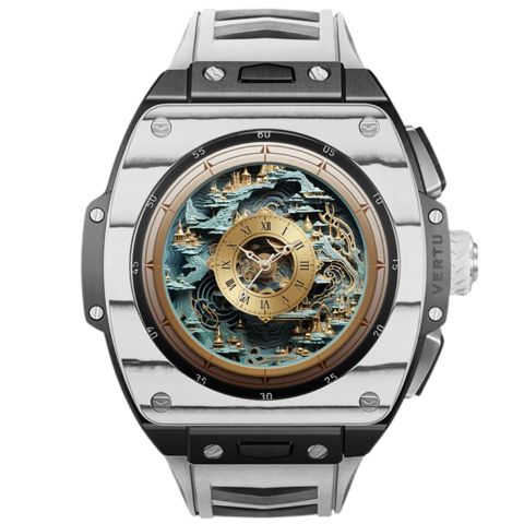 Smart saat Vertu Grand Watch S1 WS1-T-BW11-CHW-015 Black,White — Bakı