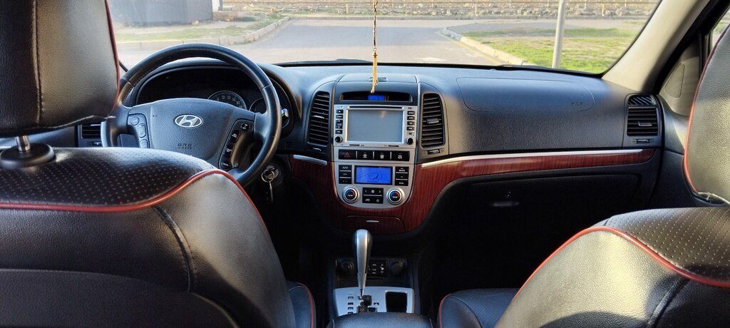Hyundai Santa Fe, 2.2 L, 2009 il, 161 150 km — Avtomobillər, Bakı (8)