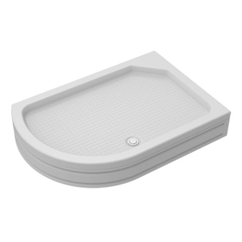 Duş altlığı Lavanna Komfort yarım oval (Sağ) RL500 125*85/sm — Bakı