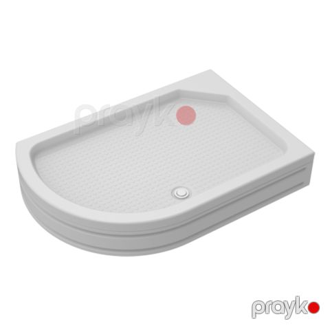 Duş altlığı Lavanna Komfort yarım oval (Sağ) RL500 125*85/sm — Bakı