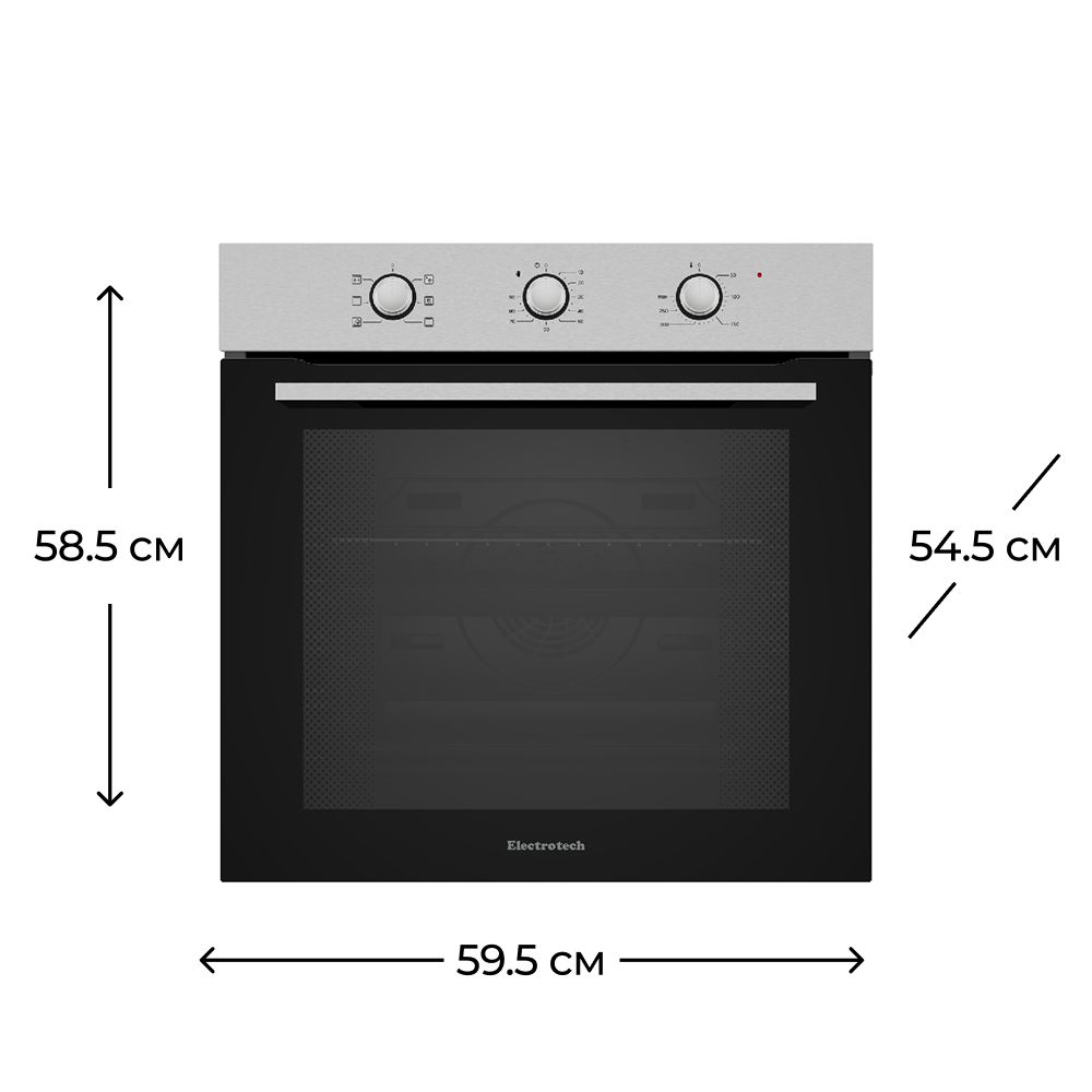 Soba Electrotech O 6007 IX — Fırın kamerası, Bakı (3)