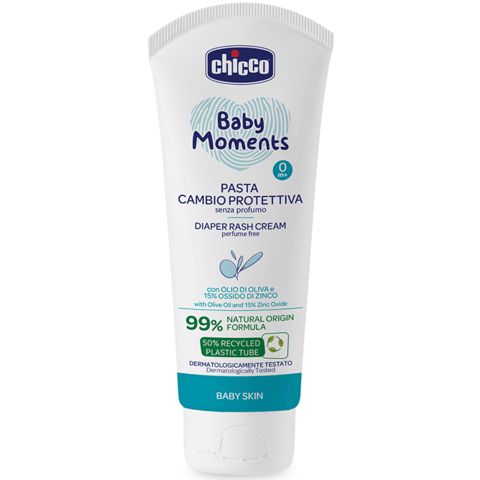 Uşaq üçün bişməcə kremi Chicco Baby Moments 100 ml 00012114000000 — Bakı