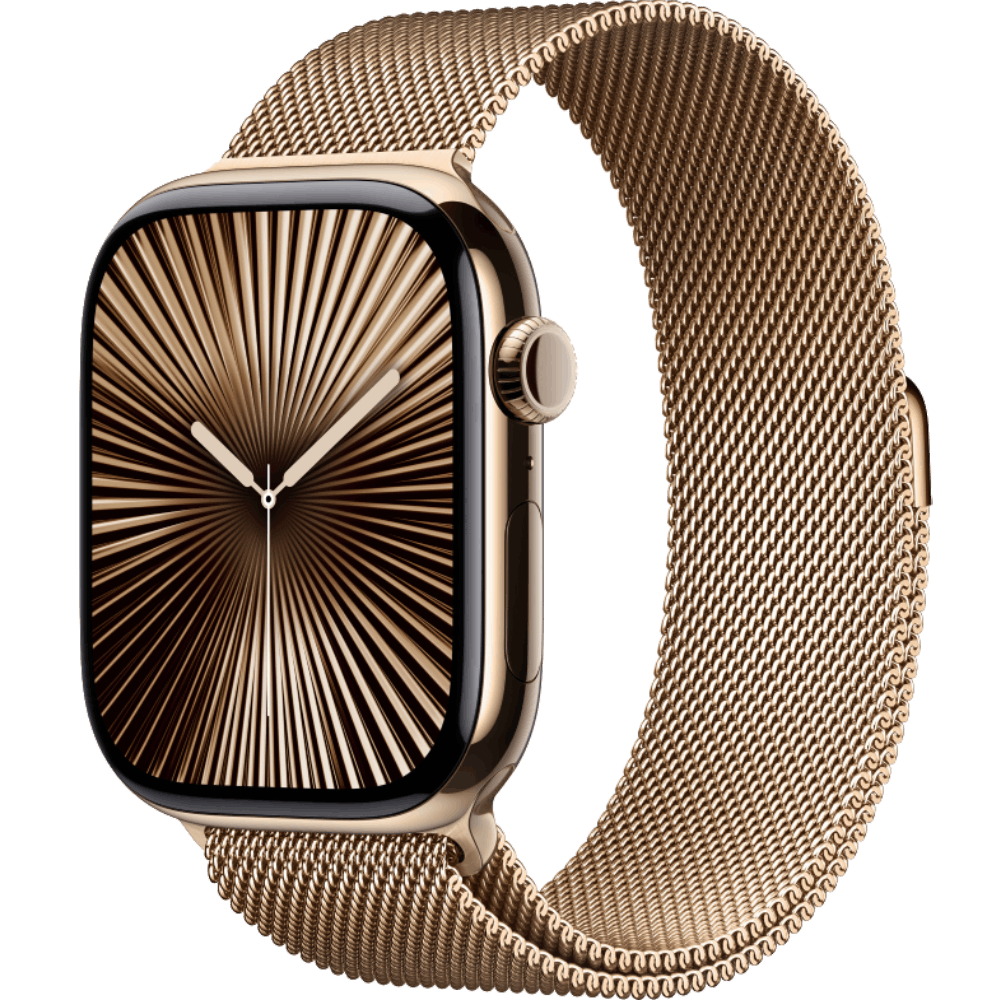 Apple 46 mm Gold Milanese Loop S/M / MC7K4ZM/A — Saatlar, Bakı (2)