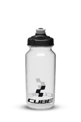 Bottle cube 0.5 l transparent 13033 — Товары