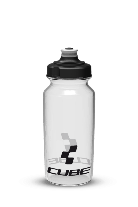 Bottle cube 0.5 l transparent 13033