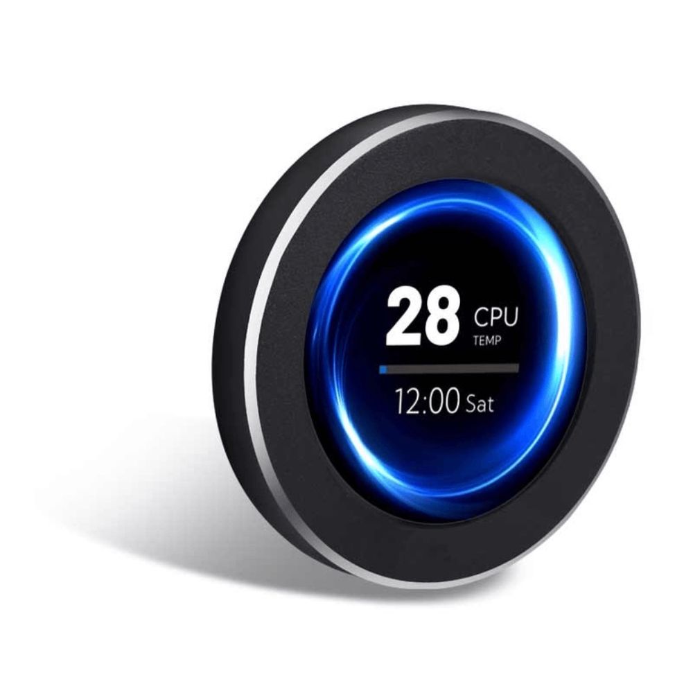 Gaming Porodo PC Health Monitor 2.1" Black PDX536 — Mallar, Bakı (2)
