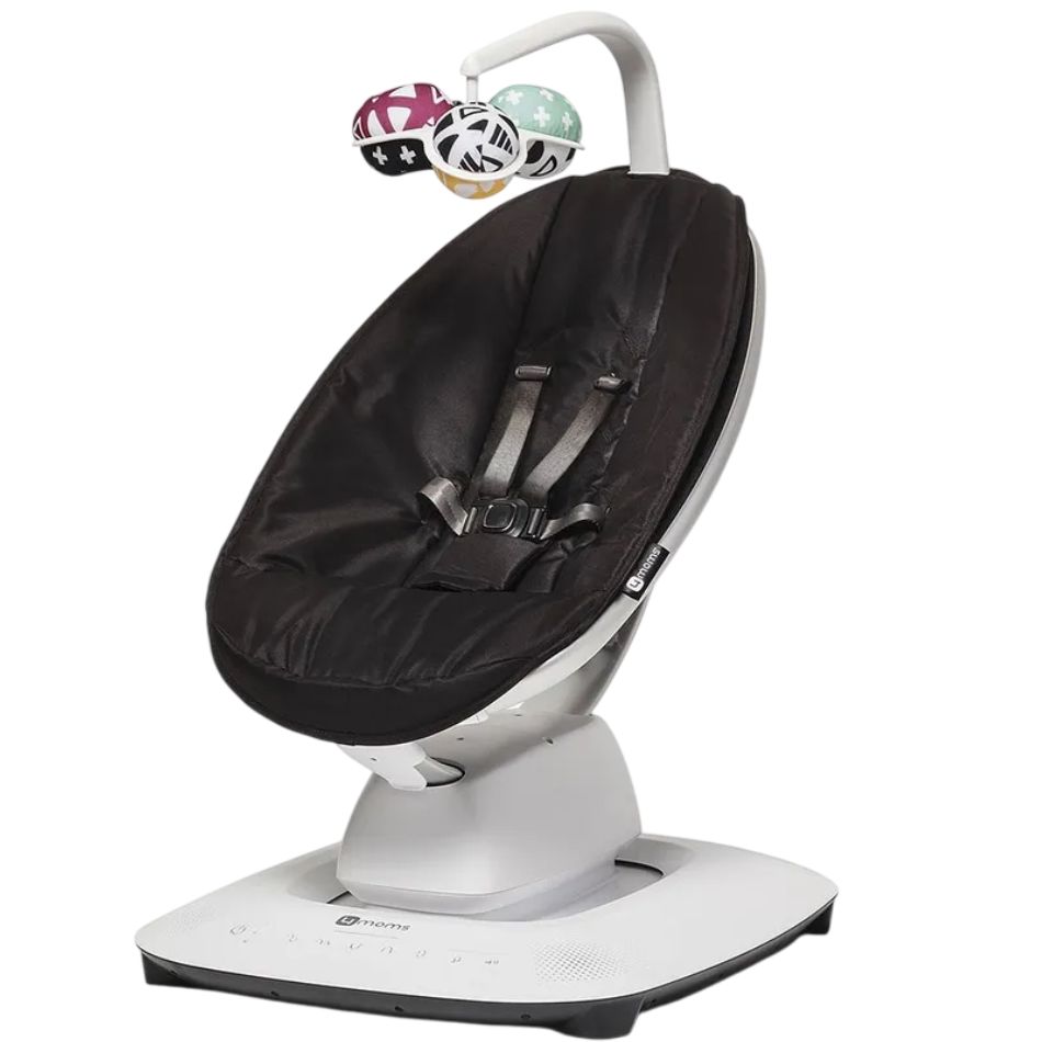 Şezlonq 4moms 5.0 Amerika MamaRoo Black — Uşaq otağı, Bakı (3)