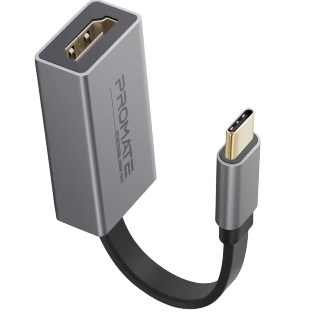 Ötürücü Promate High Definition USB Type-C to HDMI MediaLink-H1 — Kompüterlər və noutbuklar, Bakı (3)