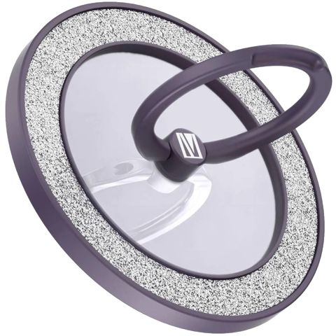 Levelo Ring Holder Nova Glitter Magsafe Purple Lvlngphpu — Bakı