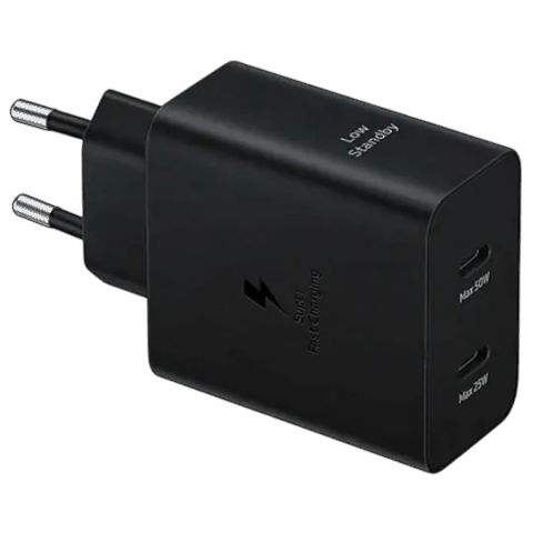 Samsung Fast Usb-c Port/Cable-Type C Low Standby 50W EP-T5020XBEGRU Black — Bakı