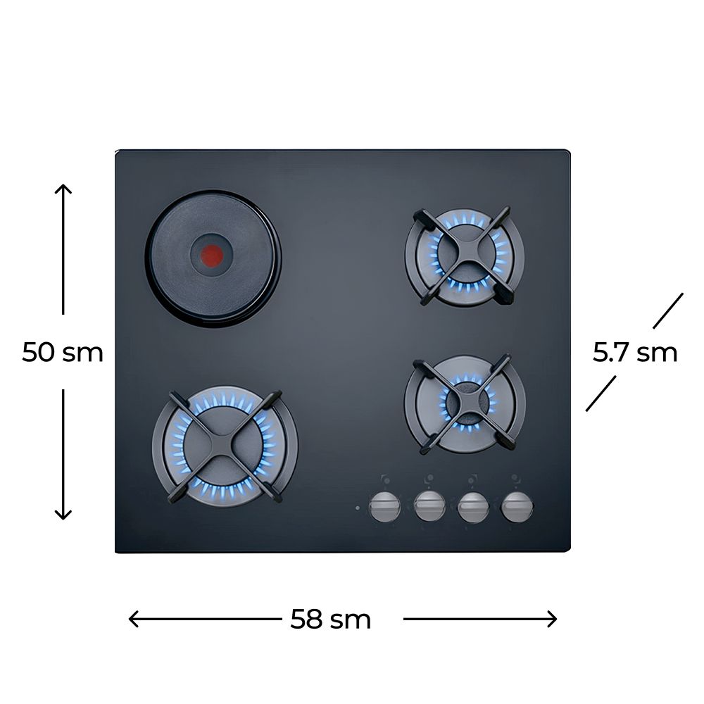Plitə Teka HF LUX 60 3G 1P AI AL — Plitələr, Bakı (2)