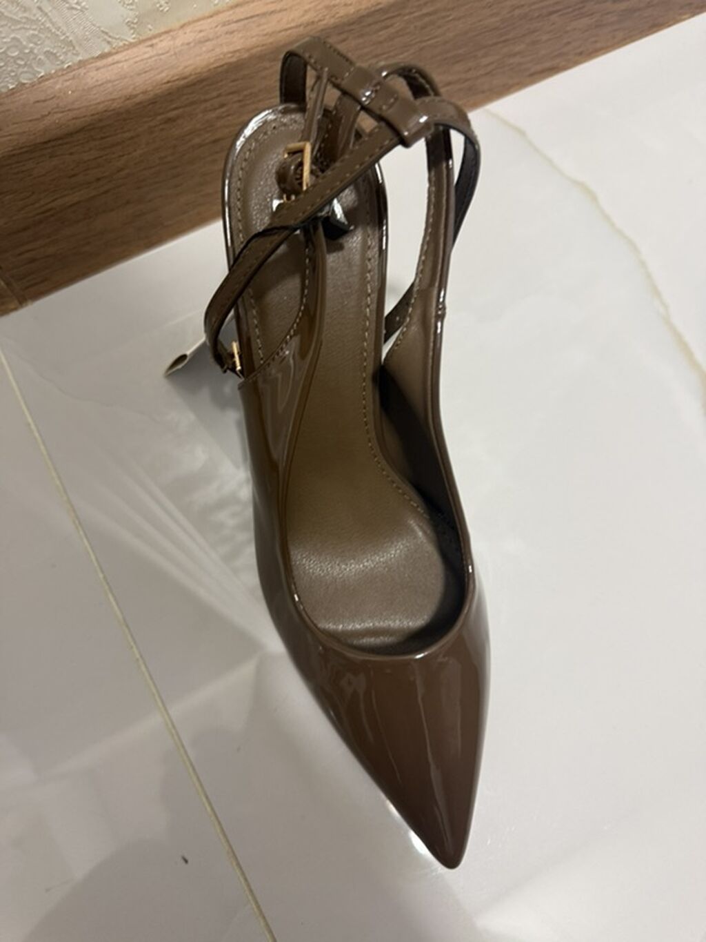 Tuflilər, Zara, Ölçü: 38, rəng - Qəhvəyi, Yeni — Şəxsi əşyalar, Bakı (3)