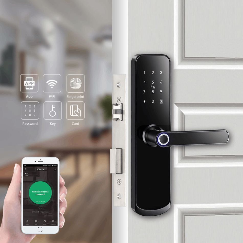Ağıllı qapı kilidi QL-S811 — Ağıllı ev, Bakı (2)