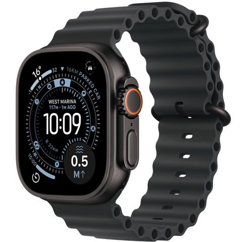 Smart saat Apple Watch Ultra 3 Cellular 49mm MF0J4QI/A Black Titanium — Bakı